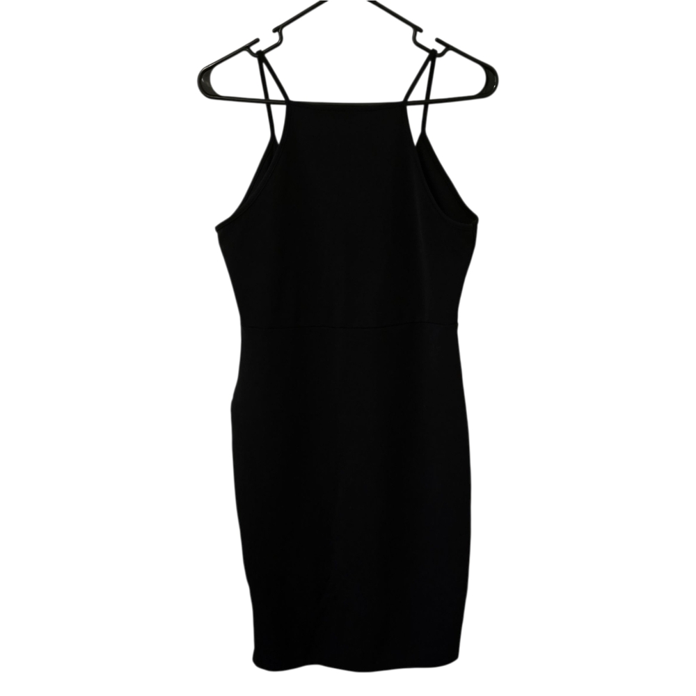 Soul Harmony Energy SHE Medium Elegant Black Sleeveless Dress